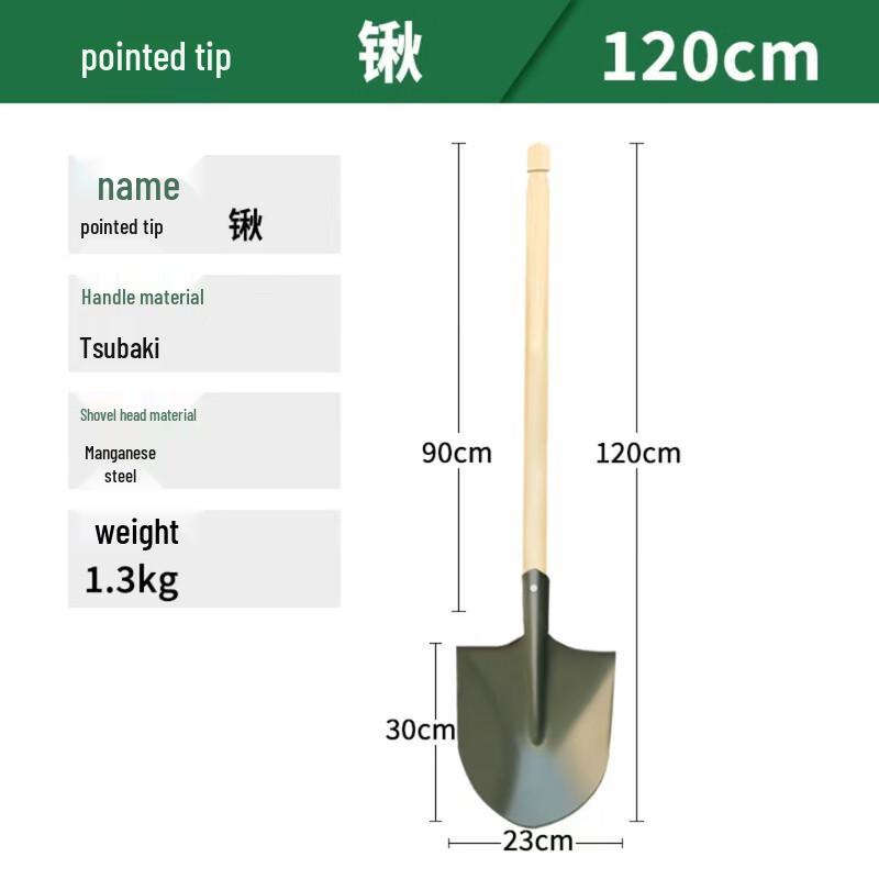 Lixin Heavy-Duty Manganese Steel Square Shovel