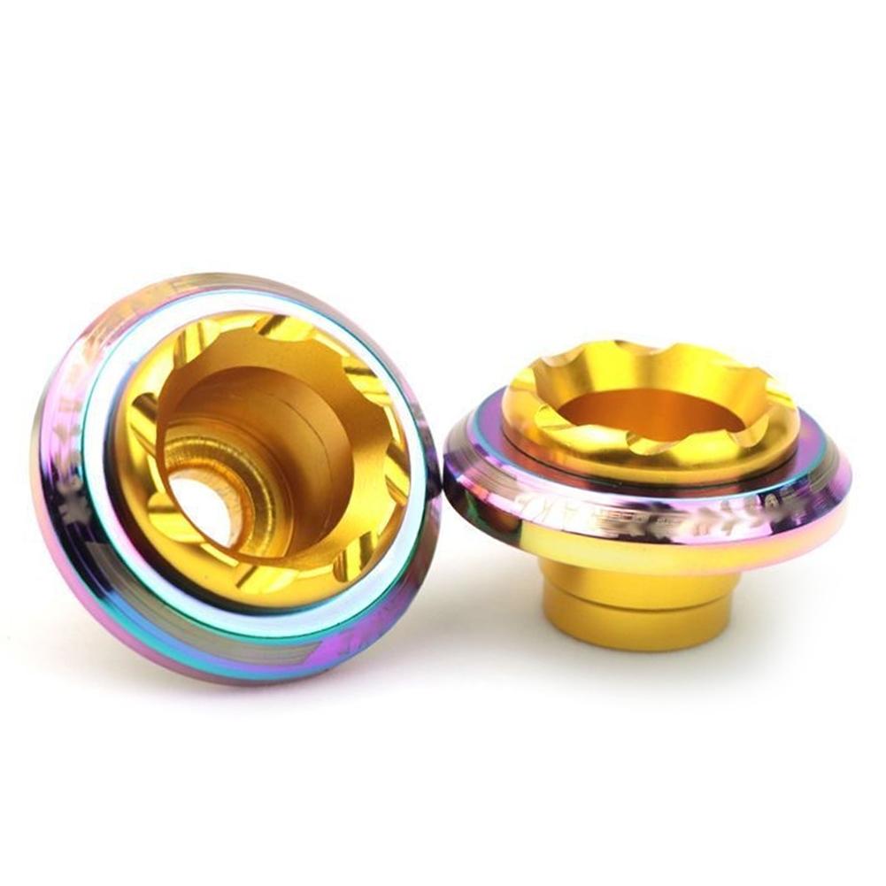 2 Stück Motorrad Aluminiumlegierung Elektroroller Zubehör Schutzpolster Anti-Kollisionsschutz Stoßdämpfende Schieberkappen