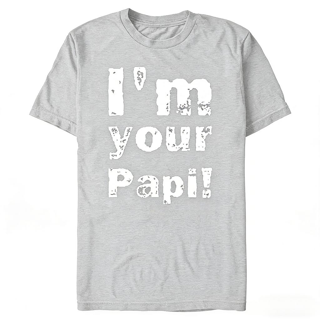 Eddie Guerrero 100cotton Unisexs shirt oversized Im Your Papi graphics shirt summer New Womens Y2k hot sale Oneck retro Tshirt