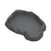 Habitat Reptile Bathing Pool Decoration Tortoise Food Dish Feeder for Gecko Turtle Bearded