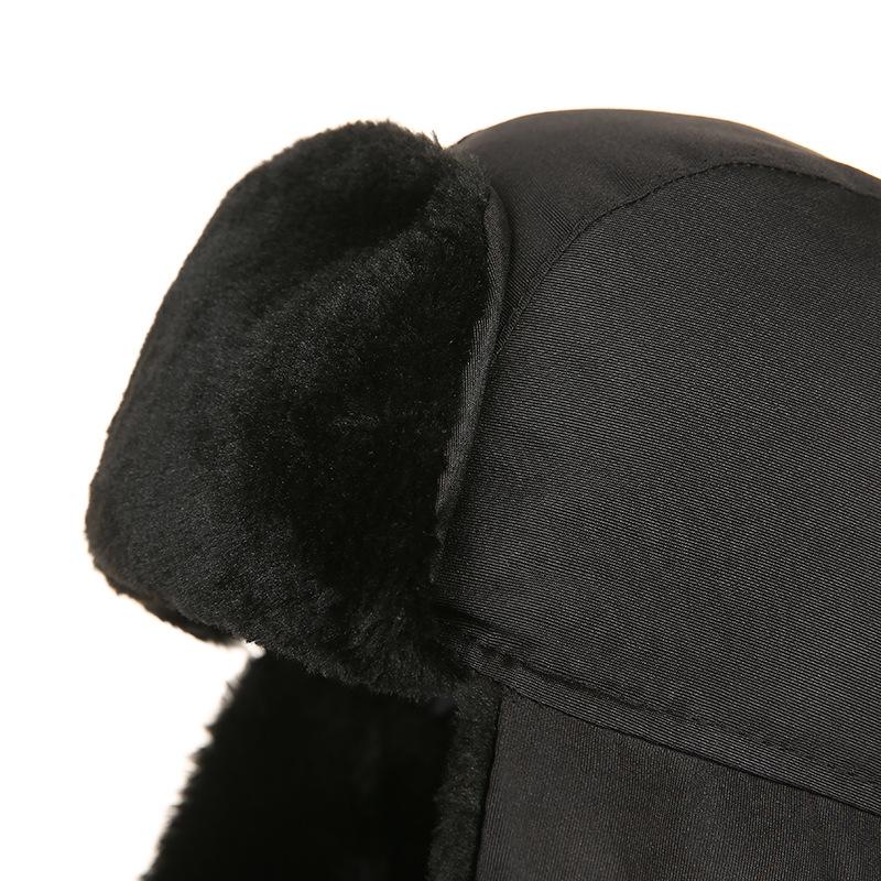 Ear-Flapped Winter Hat Winter Unisex Korean Style Trendy Electric Bike Riding Earflap Northeast Warm Cotton Outdoor Flight Hat