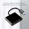 USB C To Dual HDMI-compatible HUB 4K HD Docking Station Dual Screen Type C Dock Station for Laptop PC Computer for Mobile Phone