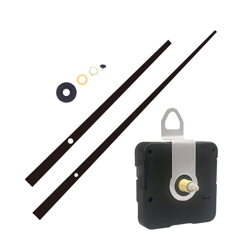 Metal Clock Hands and Clock Motor Kits Quiet Quartzs Clock Movement Mechanism Replacement Set for DIY Wall Clocks