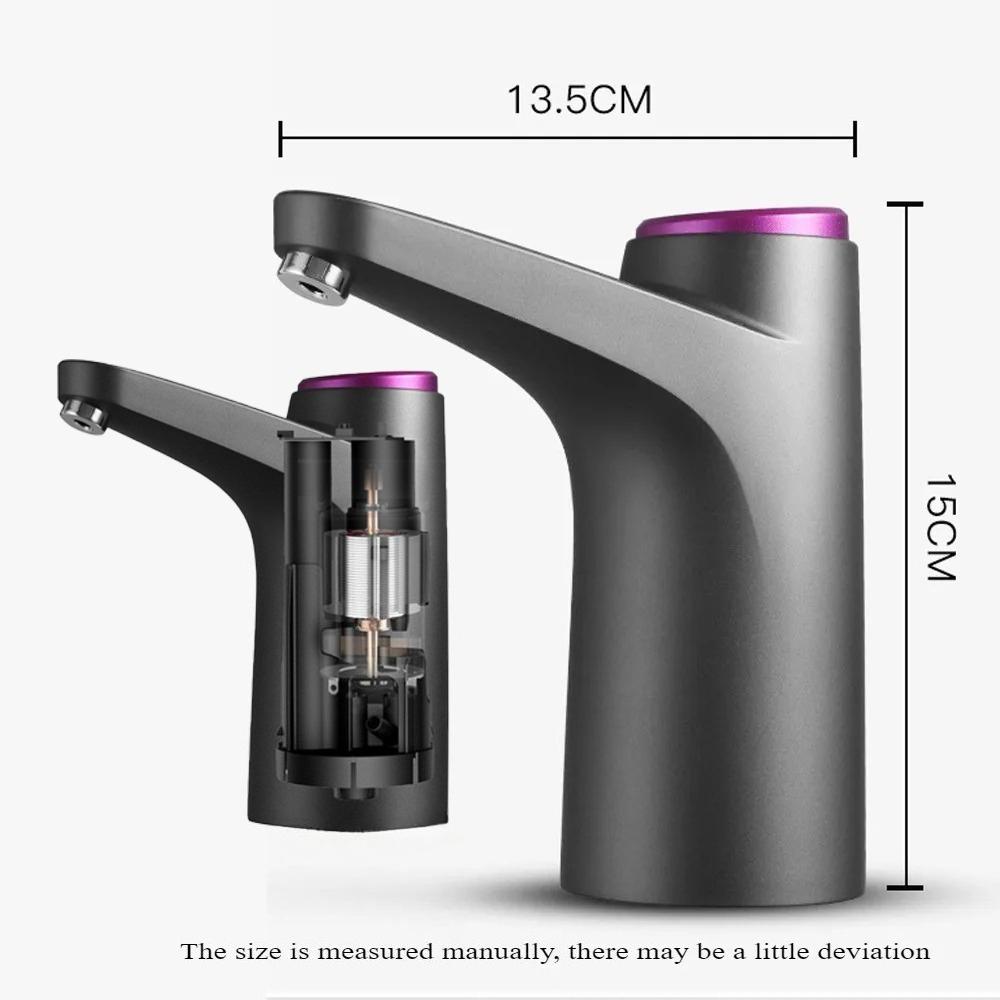 D5 Water Dispenser Universal 3/4/5 Gallon Water Pump Outdoor Camping Portable BBQ Water Bottle Pump Reusable USB Charging Pump
