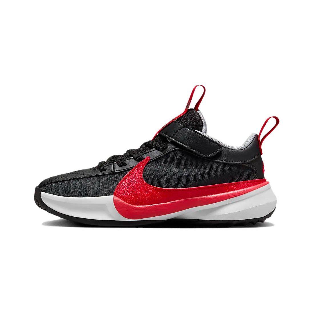 Nike Zoom Freak 5 Kids Black Pure Platinum Wolf Grey University Red DZ4485-004 28