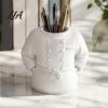 Personalized Gifts for Chefs Chef Uniform Pen Holder, 3D Printed Novelty Stationery Organizer, Small Holder Students Large Capacity Desktop