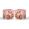 6pcs/set Christmas Candy Box 7x7x7cm Wrapping Boxes New Storage Box  Home Decor