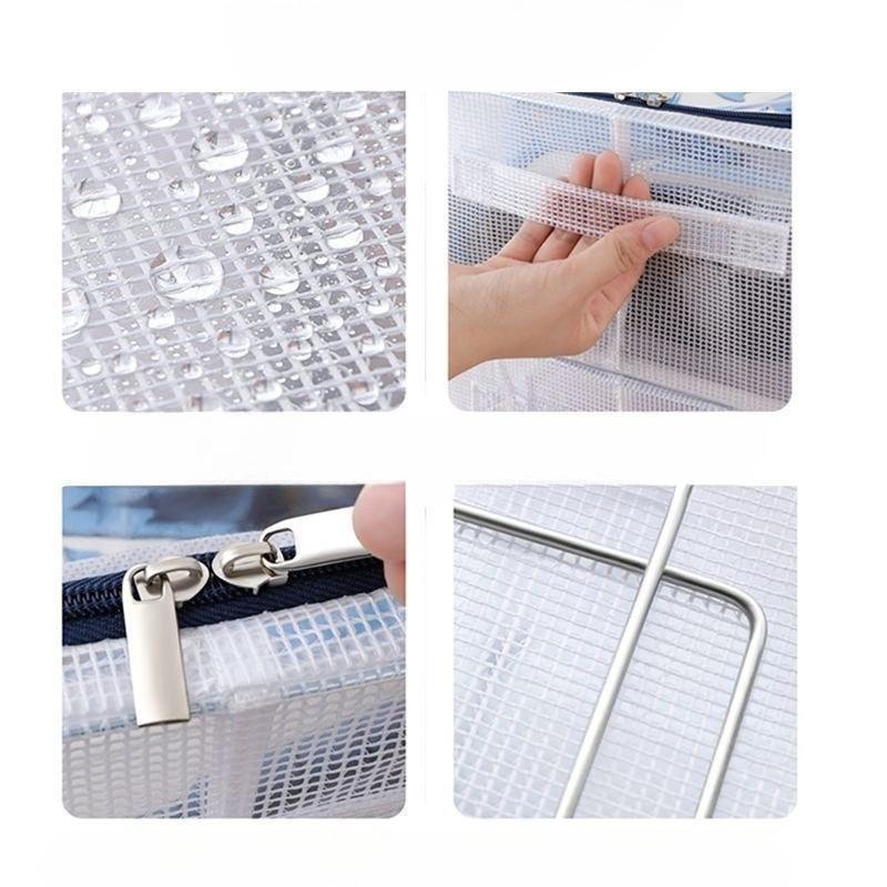 Shoe Storage Box, Transparent Shoe and Boot Storage Box, No Installation of Steel Frame, Foldable Under The Bed Storage, Dust-proof Shoe Box