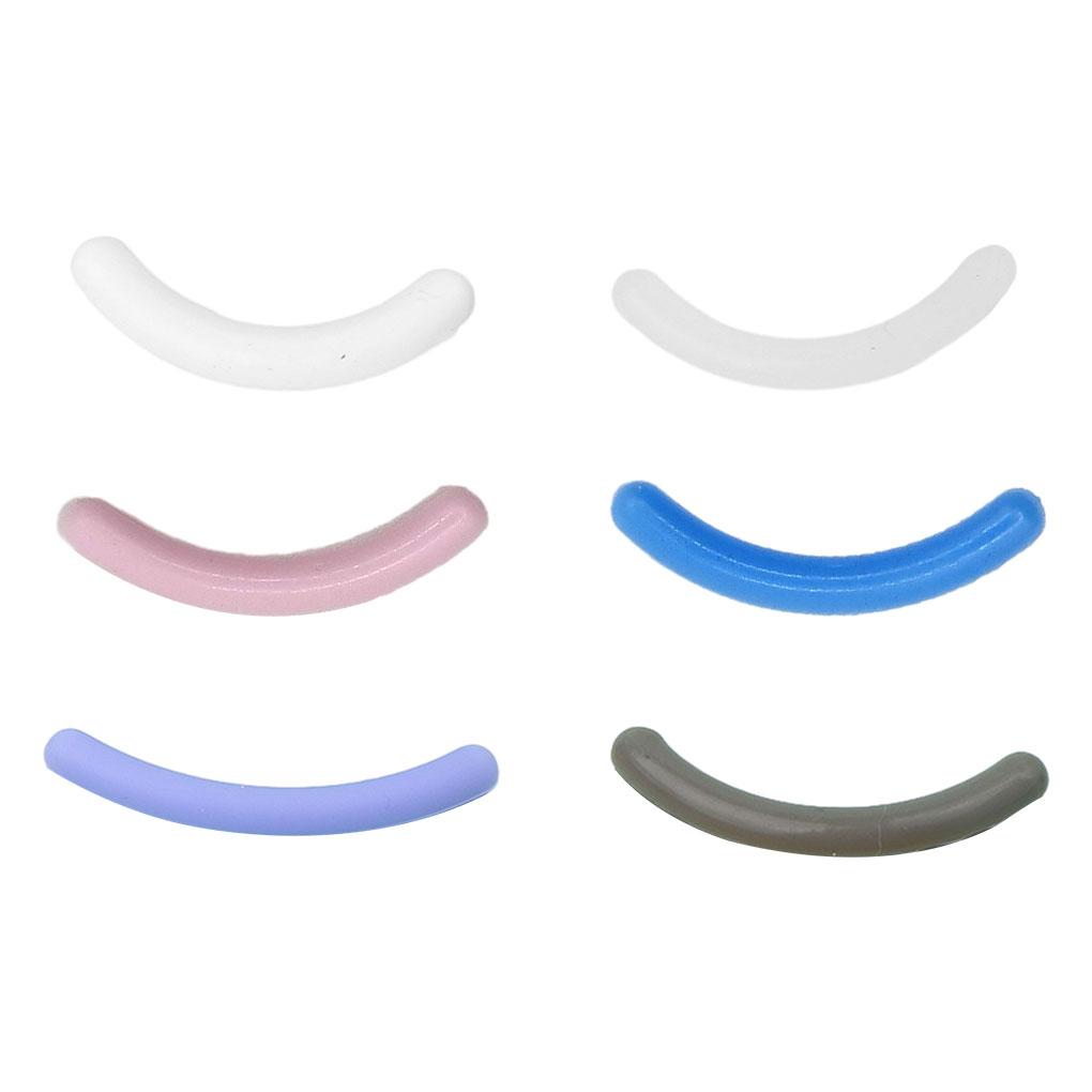 10 Stück Sichere und Zuverlässige Wimpernzangen-Ersatz-Nachfüllkissen für Gebogene Wiederverwendbare und Langlebige