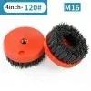 4inch 110mm/M16 Circular Abrasive Nylon Brush Stone Polish Granite Marble Clean Workshop Equipment Power Tool Grinder Wheel