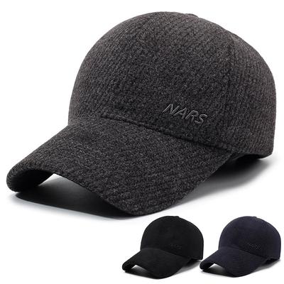 Autumn Winter Middle-aged Warm Cap Outdoor Coldproof Ear Protection Baseball Cap Men's Cap