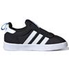 adidas Originals Gazelle 360 Comfortable Low-Top Walking Shoes Baby Shoes Black White Blue EE6294