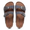 Fashion 2024 Summer Men's Mule Clogs Slippers High Quality Classic Two Buckle Cork Slides Sandals Footwear For Men Women Unisex 35-46