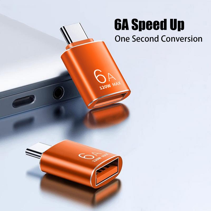 USB OTG Adapter Efficient USB C To USB Female Adapter USB C To USB 3.1 Adapter Compact Cell Phone OTG Adapters Type C Converter