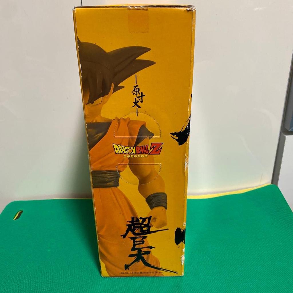 Used [Unopened] Dragon Ball Z Assembly Drawing Super Size Soft Vinyl Figure Son Goku
