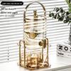 Nordic Glass Cold Water Pitcher with Faucet & Cup