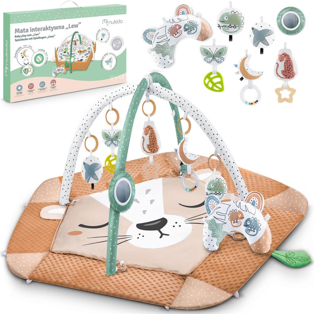 Nukido The Lion Interactive Educational Mat