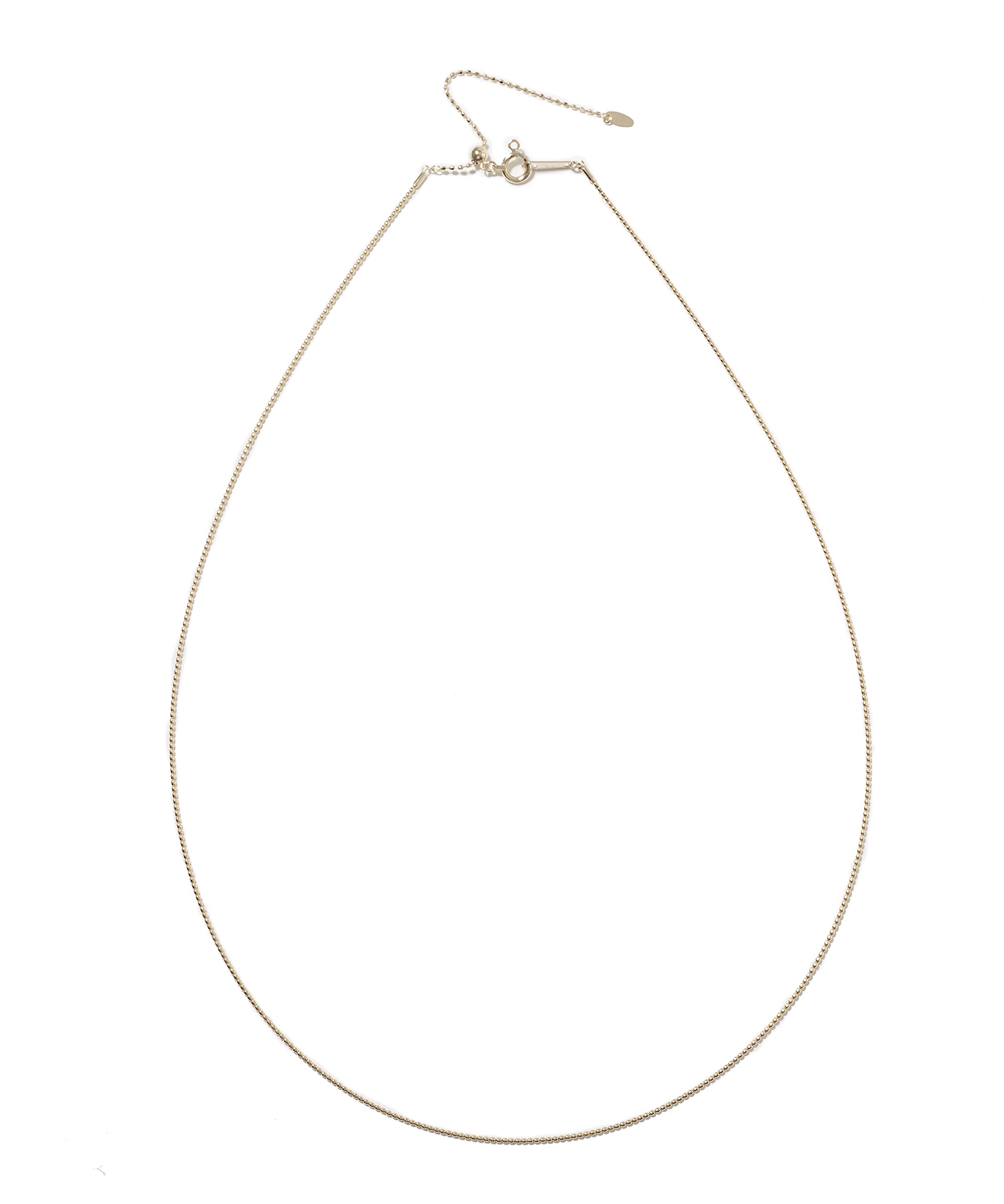 

K18 Yellow Gold Titanium Wire Necklace L&CO 63-8156