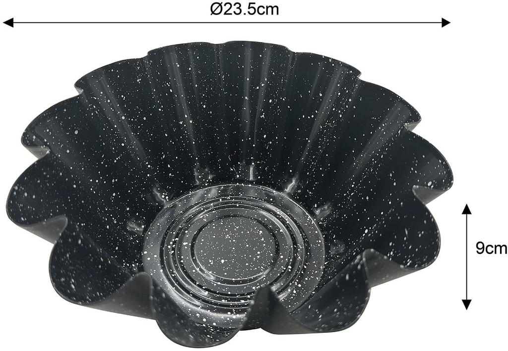 Forma do pieczenia ciasta babki z powłoką nieprzywieralną 23,5x9cm KLAUSBERG KB-7837