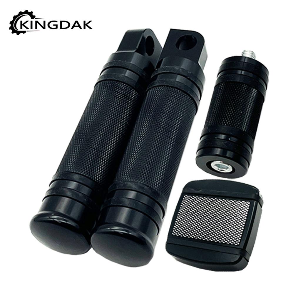 Motorsykkel Bremsepedal Pad Deksel Fothvilere Girskifterpinner for Harley Sportster 883 Dyna Softail Breakout Custom Street