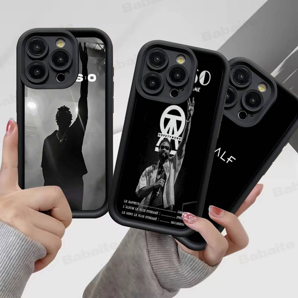 Damso Rapper Phone Case For IPhone 16 15 14 Plus 13 12 11 17 Pro Max Pro Soft Cover