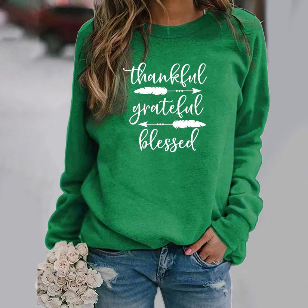 2026 Women's English Letter Pattern Round Neck Hoodie