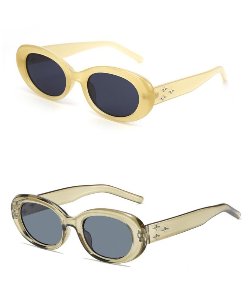 Sunglass Korean Sunglasses Retro Women Eyewear Sunnies UV Protect Fashion Eyewear