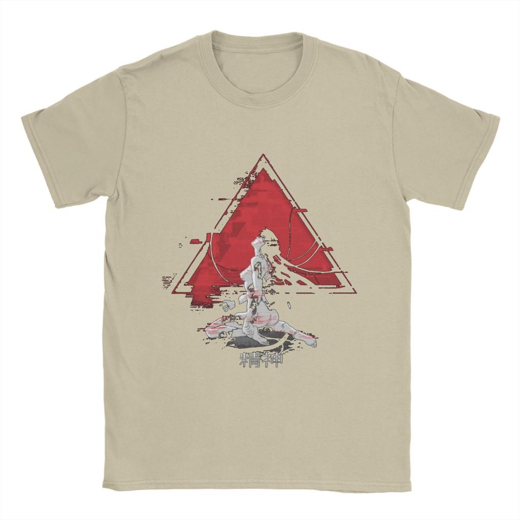 Streetwear T Shirt Summer Ghost In the Shell  Fashion T-Shirts Tee Shirt for Couple Aesthetic Plus Size Short Sleeve Top Tees