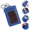 Supplies Carabiner Style Wallet Zipper Bag Card Bag Card Badge Holder ID Lanyard Name Tag Key Chain