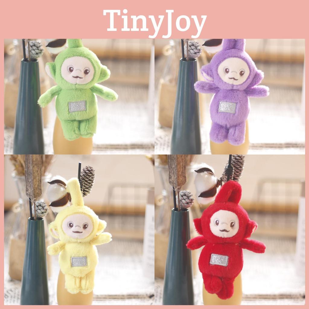 Adorable Plush Teletubbies Keychain Cute Animal Doll Bag Charm Soft Toy