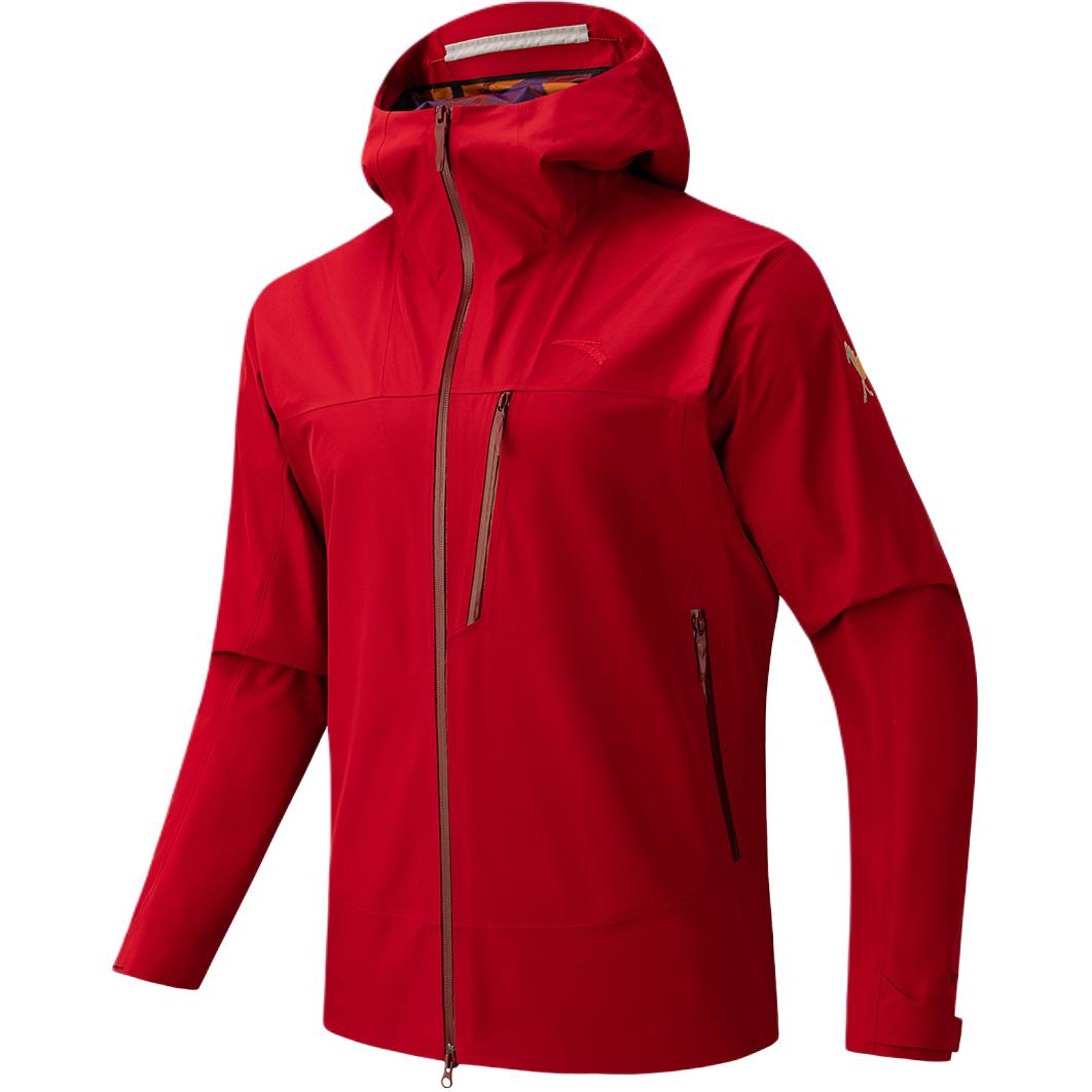 

Anta Plain Color Zipper Hooded Simple Versatile Windproof Warm Water-Resistant Jacket Men Jacket 152617628-1 L
