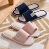 Pantofole in lino per la casa per uomo in primavera e autunno comode pantofole da camera aperte e traspiranti scarpe da uomo e da donna estate