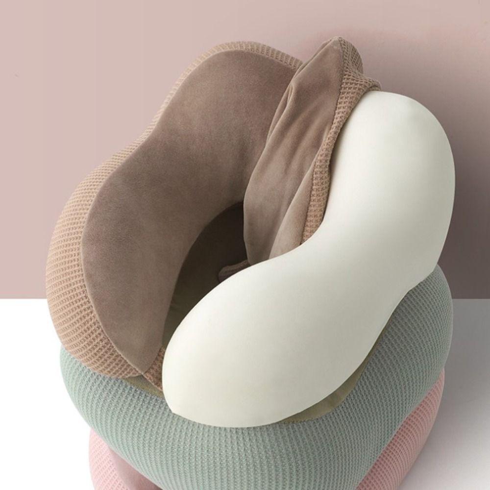 Slow Rebound Neck Pillow Removable Travel Pillow Household U-shaped Pillow  Car