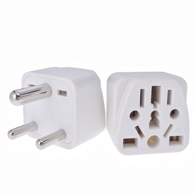 Kleiner Südafrika-Stecker Typ D-Adapter Indien 3-poliger Konvertierungs-Netzsteckeradapter Reisekonverter China AUS-Ladung