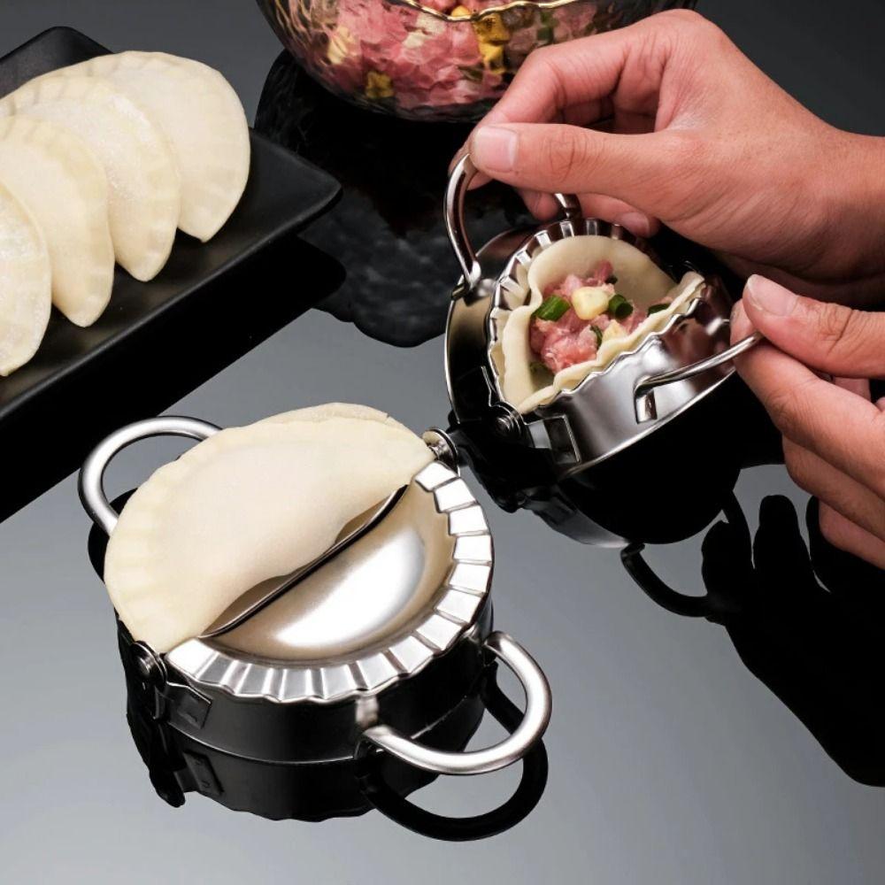 

Double Headed Jiaozi Press Molds Crimped Design Dumpling Making Tools Restaurant Single Headed