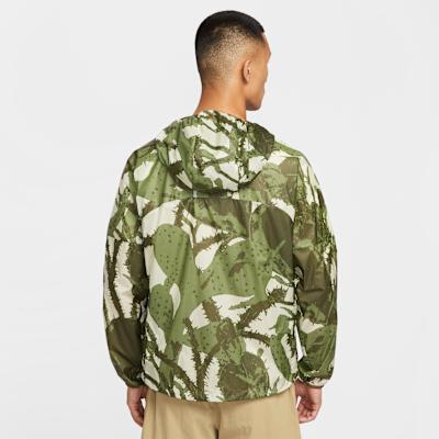 Nike ACG Jackets Men's Light Khaki/Moss Wood Brown/Mountain White Hood