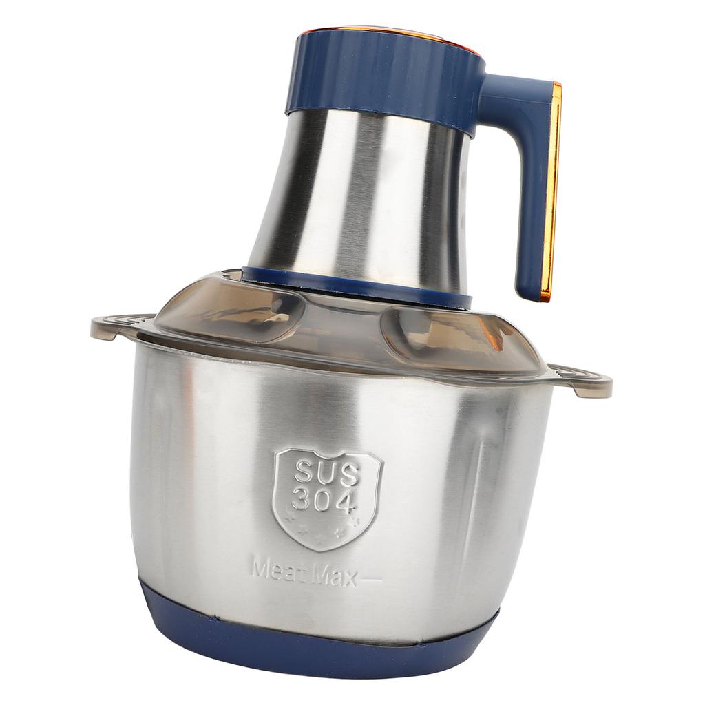 5L Stainless Steel Meat Grinder 500W Large Capacity 5 Blade Multifunctional Electric Food Processor Vegetable Chopper
