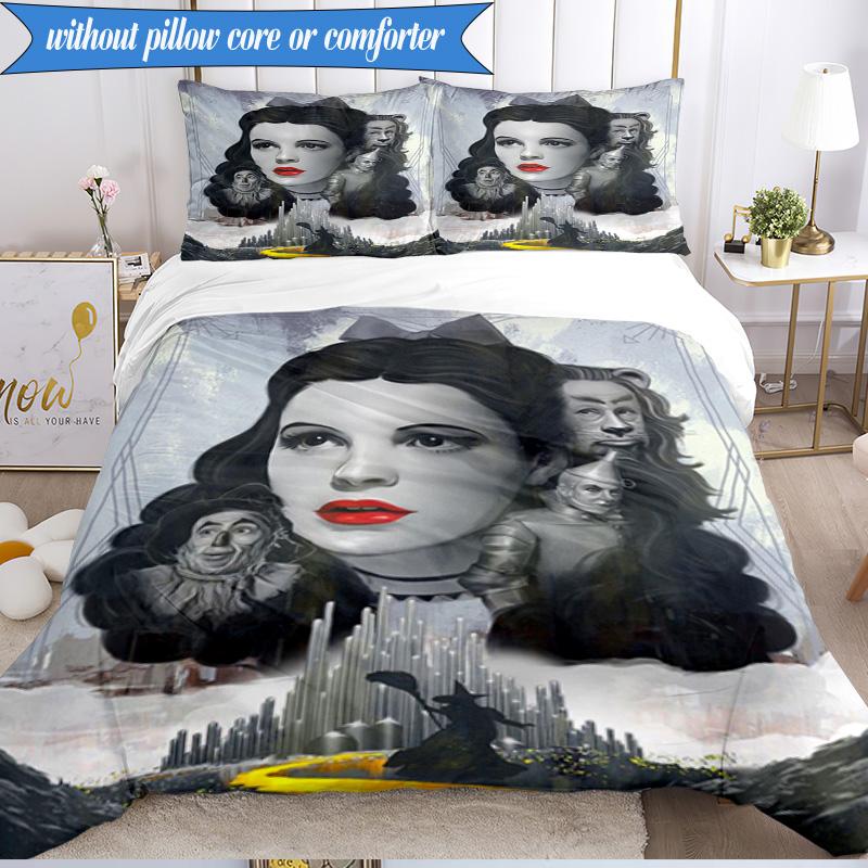 Wonderful Wizard Adventure 3pcs K-pop Music Group Bedding set,Ideal for Bedroom, Dormitory,Including Duvet Cover And 2pcs Pillowcases,Fan Gifts