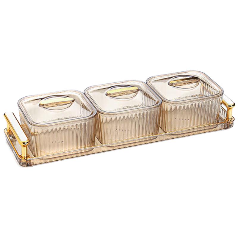 Elegant Divided Snack Fruit Nut Tray