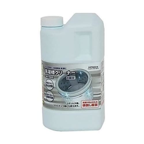 

Оригинальное средство для очистки барабана стиральной машины Hitachi SK-1500, Совместимо со всеми производителями (Бочки из нержавеющей стали и пластика), 1500 мл, на основе хлора, E