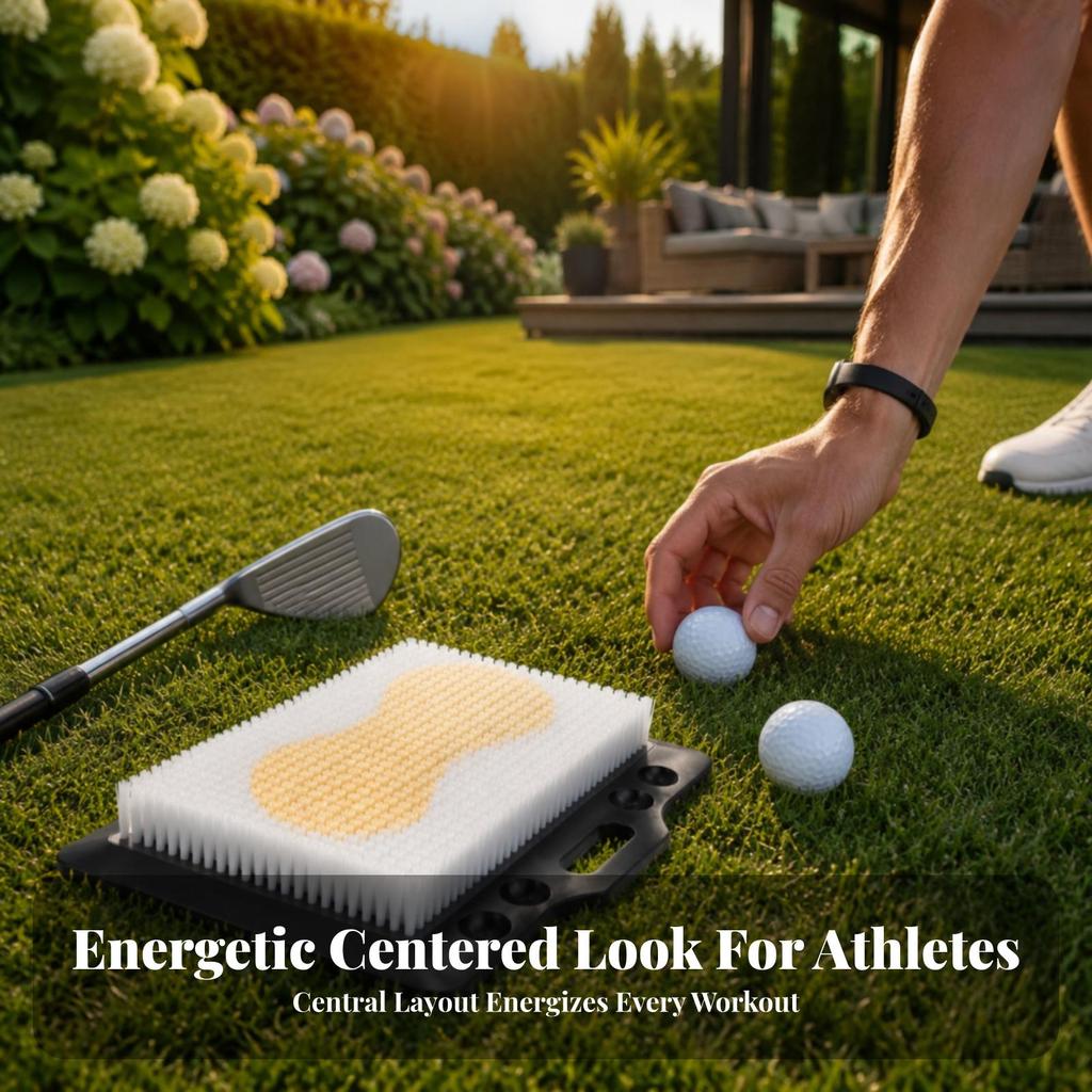 Non-Slip Portable Sand Bunker Simulator Mat Training Pad
