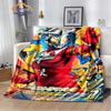 Ultra Heroes Zeta Hero's Path  Wool Blanket Jindian Animation Character Ultraman  Fashion  Portable Flannel Warm Camping