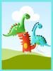3D Dinosaur Cake Cupcake Cake Decorations for kids Birthday Baby Showr Party Supplies