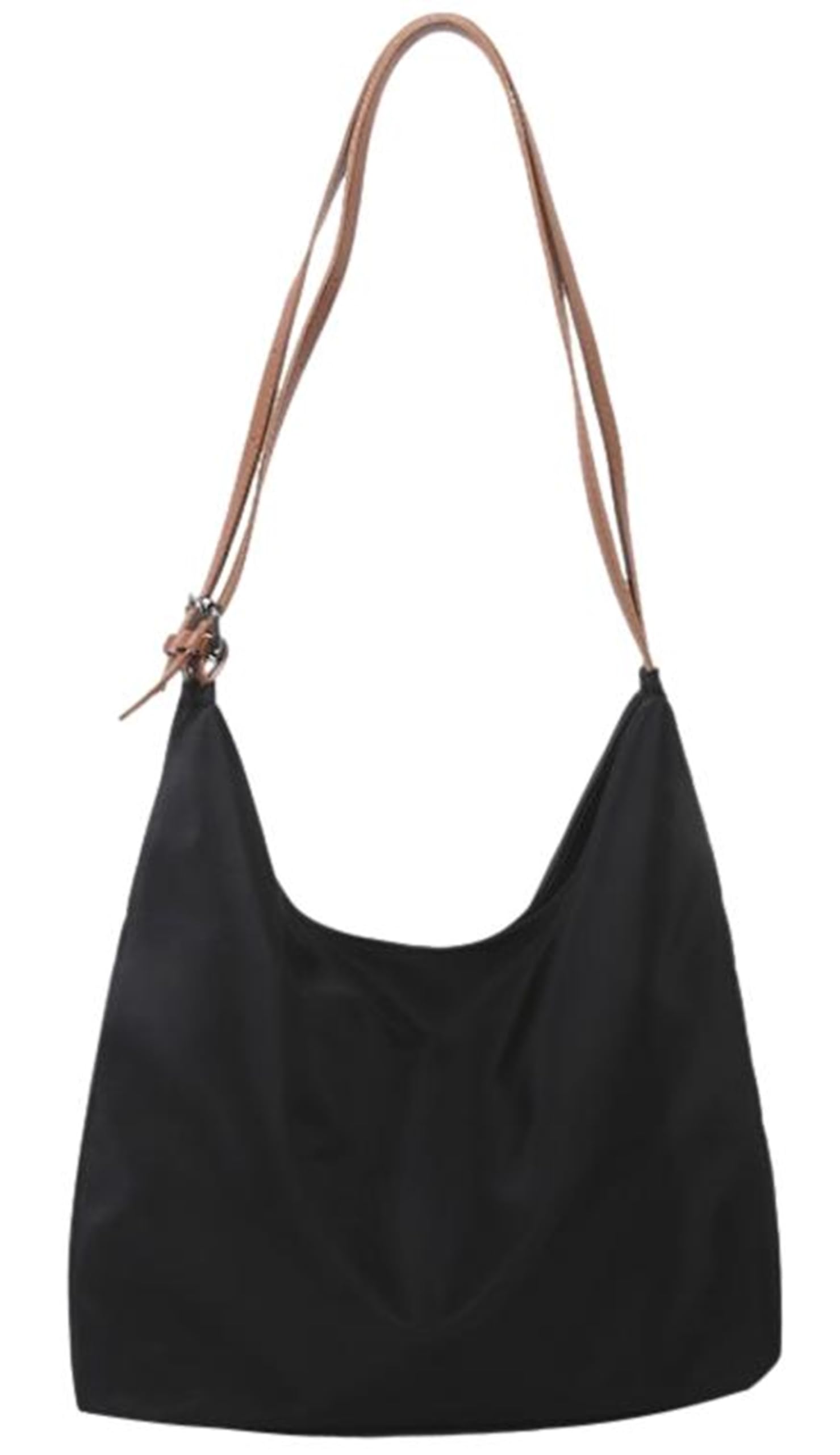 

a-fua Women s One-Shoulder Tote Bag, Simple and Elegant, Perfect for Commuting (Black)