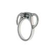 Waistband Chastity Lock - Stainless Steel Hollow Penis Cage