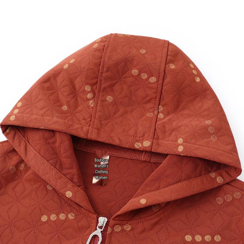 2025 Stilvoller Frühlings-Windbreaker für Frauen mittleren Alters und ältere Frauen - Leichte Jacke für Frühling und Herbst