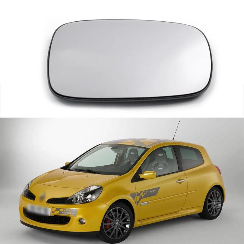 Compatible Heated Rearview Mirror Lens for 02-09 Renault Clio Grand Scenic
