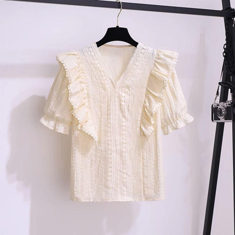 

Elegant Summer Two-Piece Wide Shorts Set S (80-95)