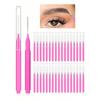 10pcs Micro Eyebrow Brush With Cap For Eyebrow Eyelash Brow Brush Eyebrow Lash Lift And Tint Tools For Brows And Lashes Comb Extensions