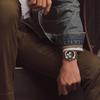 Seiko Selection SBTR047 S Series Men's Watch Quartz Stopwatch Function Date Calendar Neo Vintage Design Black Dial Stainless Steel